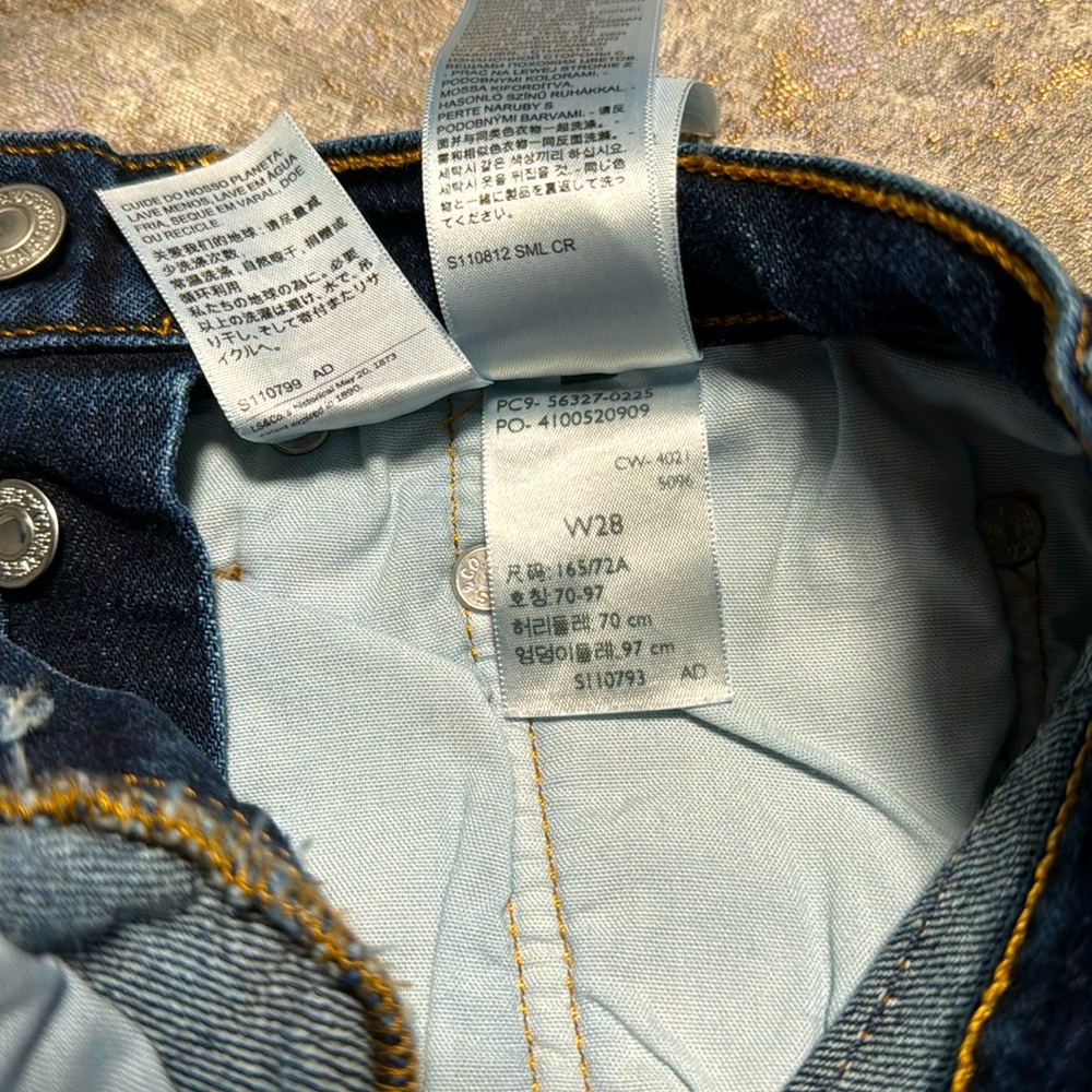 Levi button up shorts
